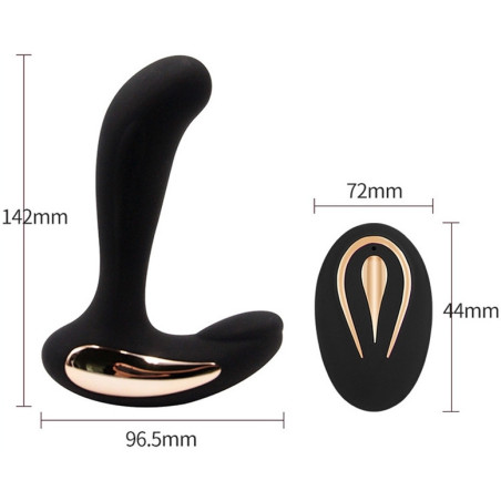 Stimulateur de prostate vibrant RIGHY 11 x 3.3cm