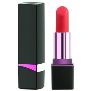 Mini Vibro LIPSTICK ROCK 8.7 x 2.3cm Noir