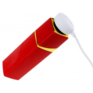 Mini Vibro LIPSTICK ROCK 8.7 x 2.3cm Rouge