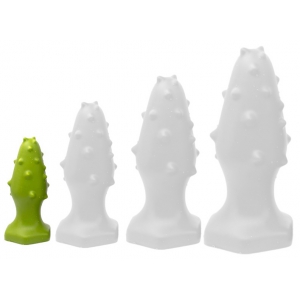 Plug Silicone MONSTER SPIKE S 8 x 3.5cm Vert