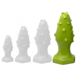 Plug Silicone MONSTER SPIKE XL 16 x 6.5cm Vert