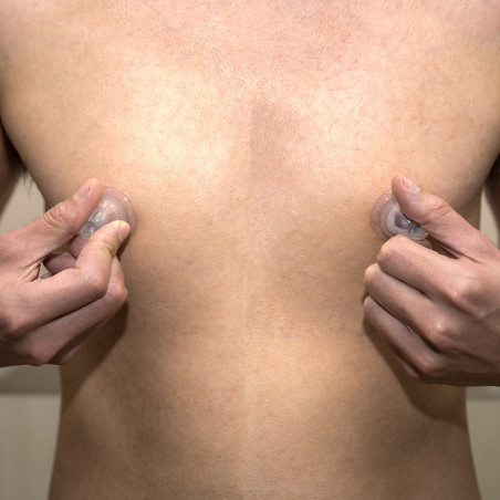 Suce Tetons Silicone NIPPLE 665 Transparents