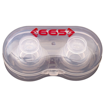 Suce Tetons Silicone NIPPLE 665 Transparents