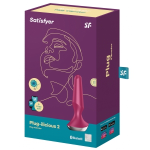 Plug Vibrant ILICIOUS 2 Satisfyer 10 x 3cm Violet