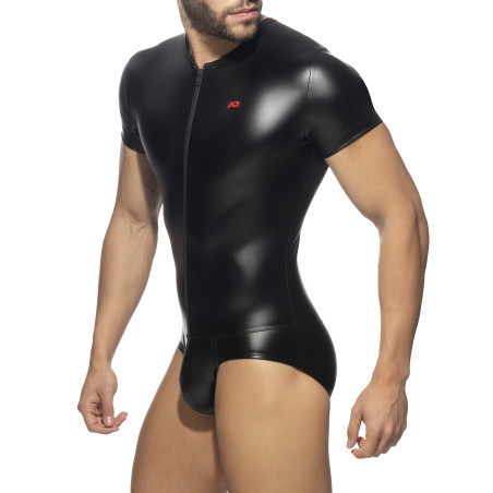Body FRONT ZIP RUB Noir