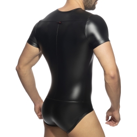 Body FRONT ZIP RUB Noir 2