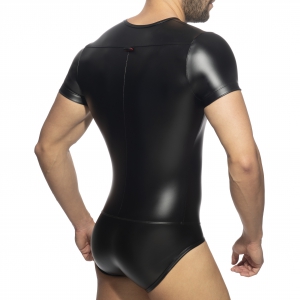 Body FRONT ZIP RUB Noir