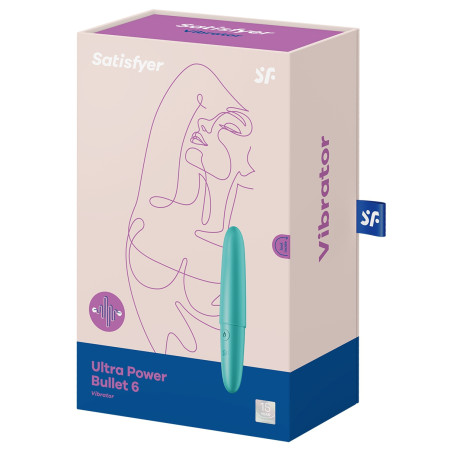 Vibro ULTRA POWER BULLET 6 Satisfyer Turquoise