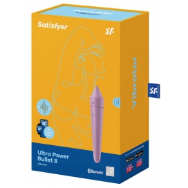 Stimulateur de clitoris ULTRA POWER BULLET 8 Satisfyer Lilas 2