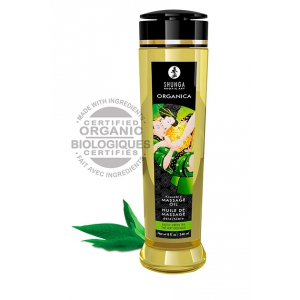 Huile de massage Embrassable Thé vert Exotique 240mL