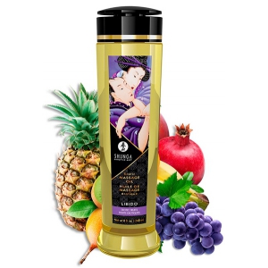 Huile de massage LIBIDO Fruits exotiques 240mL