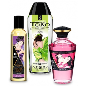 Kit de massage FRUITY KISSES Shunga