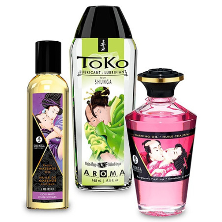 Kit de massage FRUITY KISSES Shunga
