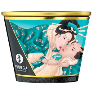 Bougie de massage Shunga ISLAND BLOSSOMS Fleurs des Iles