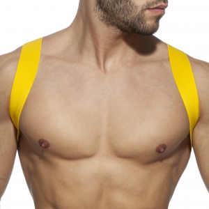 Harnais élastique SPIDER Jaune