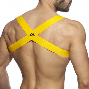 Harnais élastique SPIDER Jaune