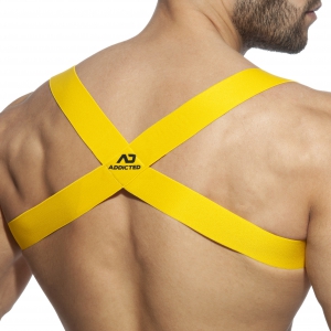 Harnais élastique SPIDER Jaune