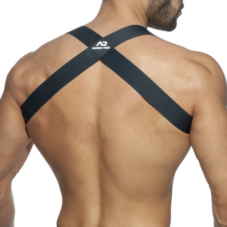 Harnais élastique SPIDER Gris
