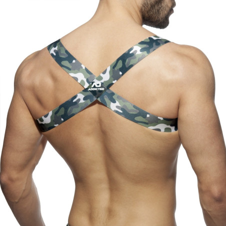 Harnais élastique SPIDER Camouflage