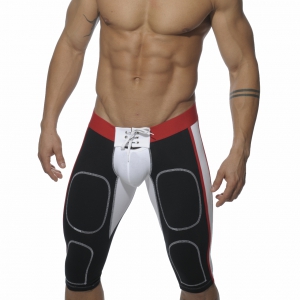 LongJohn court Bottomless FETISH KNEE Noir