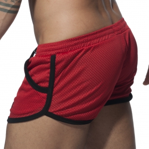Short MESH ROCKY Rouge