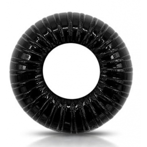Cockring souple STRIPED Noir
