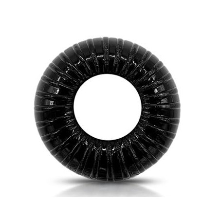 Cockring souple STRIPED Noir