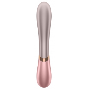 Vibro Rabbit connecté HOT LOVER Satisfyer 20 x 3cm Rose