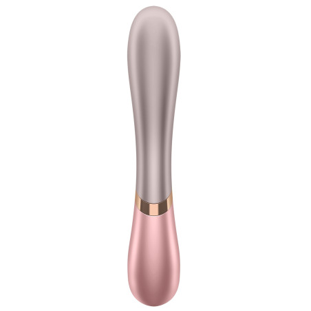 Vibro Rabbit connecté HOT LOVER Satisfyer 20 x 3cm Rose