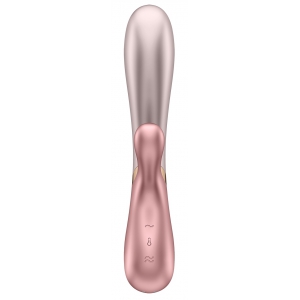 Vibro Rabbit connecté HOT LOVER Satisfyer 20 x 3cm Rose
