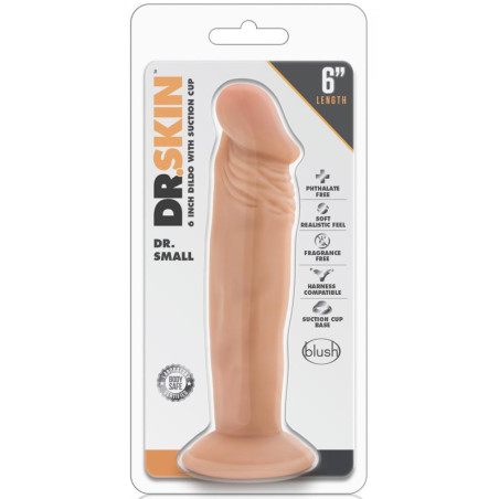 Gode réaliste DR SMALL Dr Skin 15.5 x 3.5cm