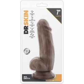Gode réaliste MR SMITH Dr Skin 12 x 4.8cm Marron 2