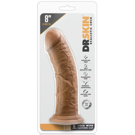 Gode réaliste COCK HARN Dr Skin 18 x 5cm Latino