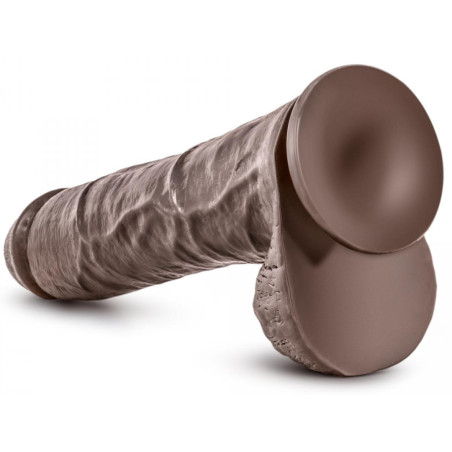 Gode réaliste MR SAVAGE Dr Skin 22 x 5.5cm Marron