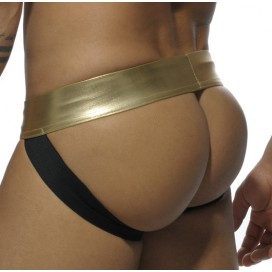 Jockstrap Metallic Gold 2