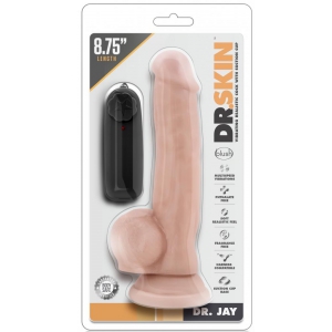Gode vibrant DR JAY Dr Skin 15 x 4.5cm
