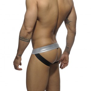 Jockstrap Metallic Silver