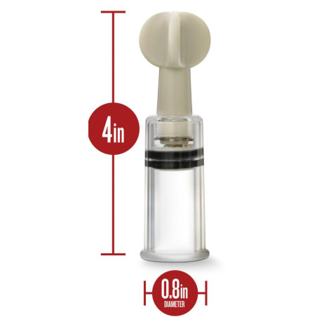 Kit 3 Suce Tétons TWIST UP 10.3cm - Diamètre 19mm