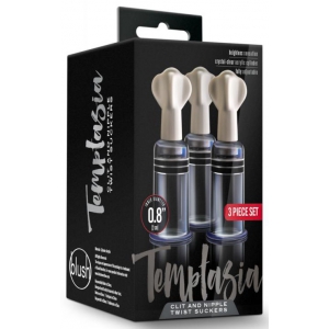 Kit 3 Suce Tétons TWIST UP 10.3cm - Diamètre 19mm