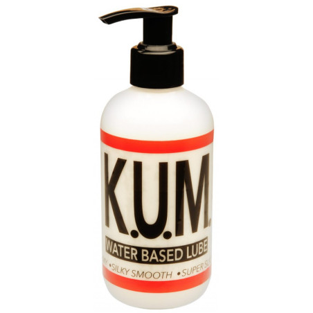 Lubrifiant hybride gay KUM en 250mL avec bouteille pompe de gel intime