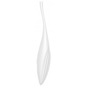 Stimulateur TWIRLING JOY Satisfyer 17cm Blanc