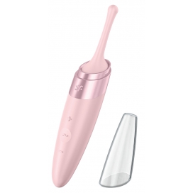 Stimulateur TWIRLING DELIGHT Satisfyer 17cm Rose