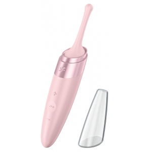 Stimulateur TWIRLING DELIGHT Satisfyer 17cm Rose