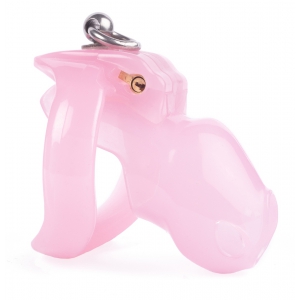 Cage de chasteté NO TOUCH 8.5 x 3cm Rose