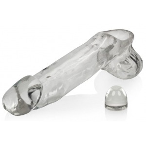 Gaine de pénis Oxballs Daddy 20 x 6cm Transparente