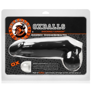 Gaine de pénis Oxballs DADDY 20 x 6cm Noire