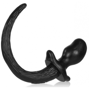 Plug Queue Puppy Tail BULLDOG Noir 11.5 x 6cm