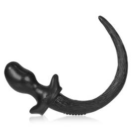 Plug Queue Puppy Tail PUG Noir 8 x 4.4cm