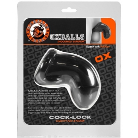 Gaine de pénis Oxballs COCK LOCK 10 x 4cm Noir 2