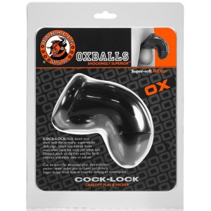 Gaine de pénis Oxballs COCK LOCK 10 x 4cm Noir